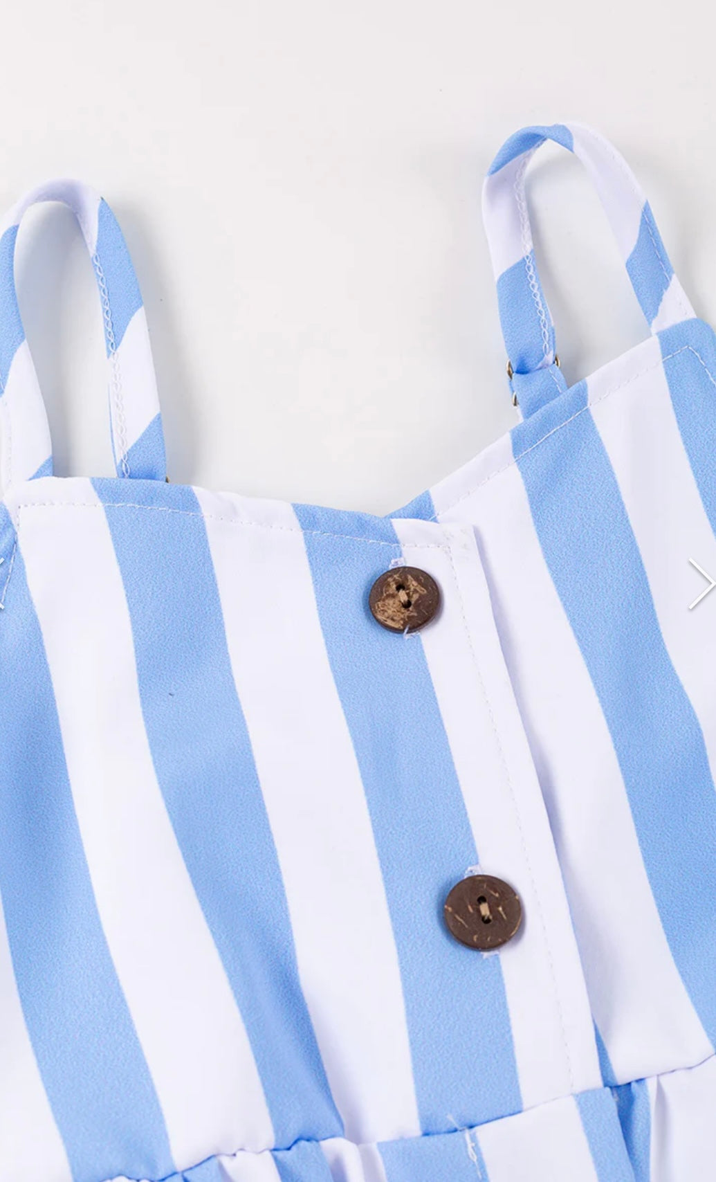 Blue Stripe Mommy & Me Dress