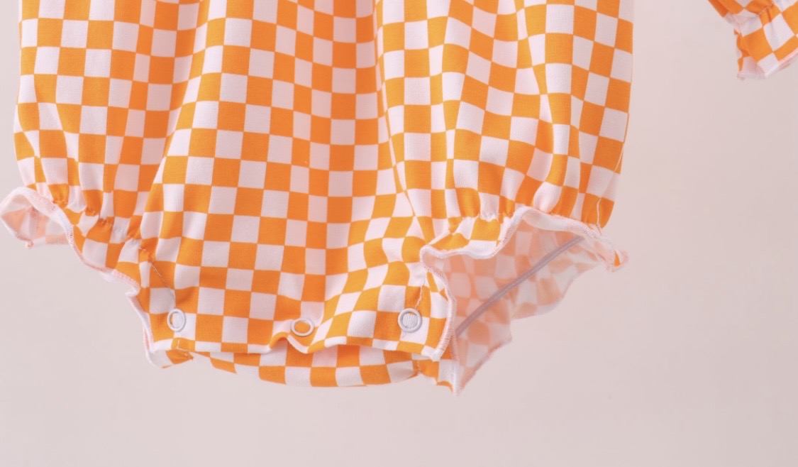 Tennessee Checkered Bow Bubble