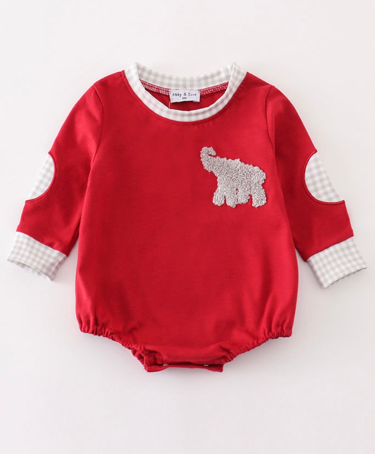 Alabama Boy patch Romper