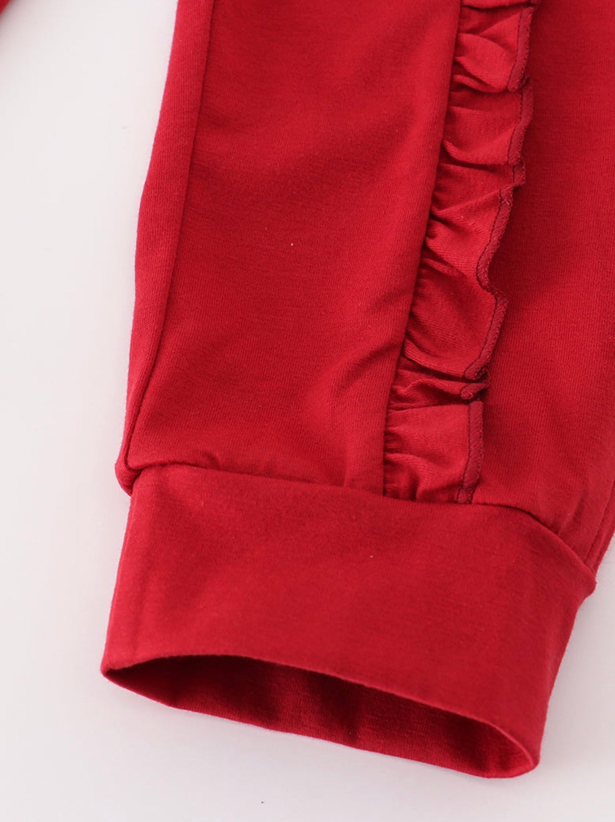 Alabama Polka Dot French Knot Pullover Ruffle Set