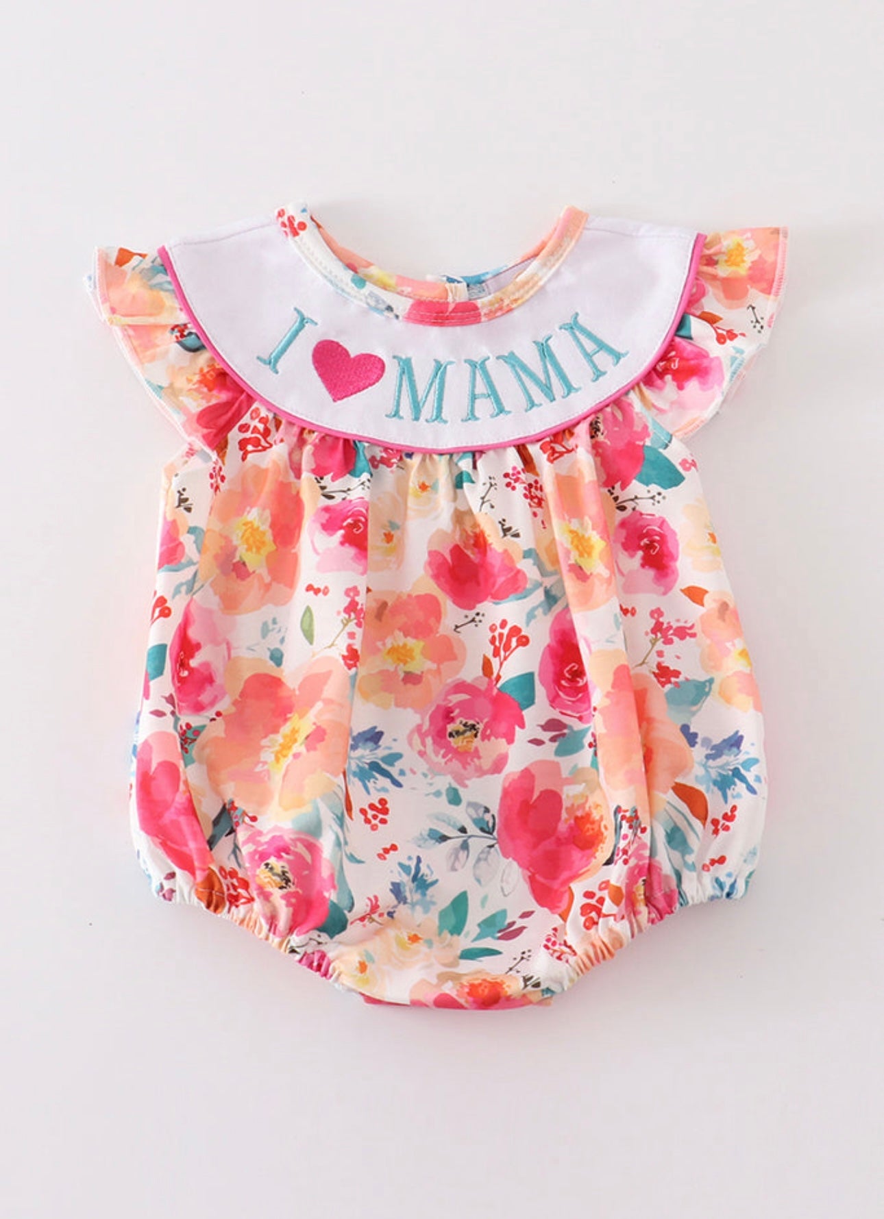 Floral I LOVE MAMA Bubble