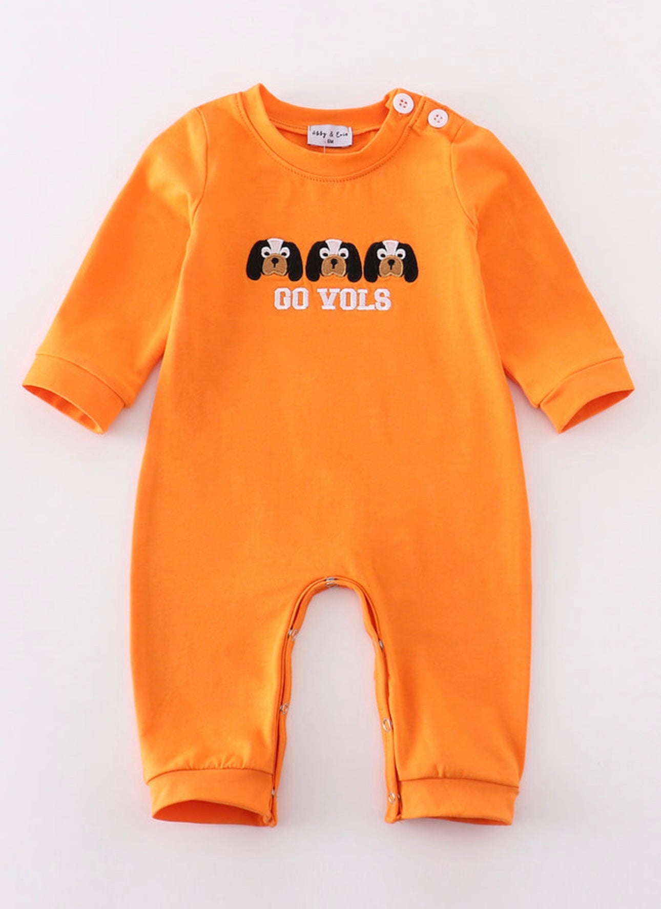 GO VOLS Embroidery Romper