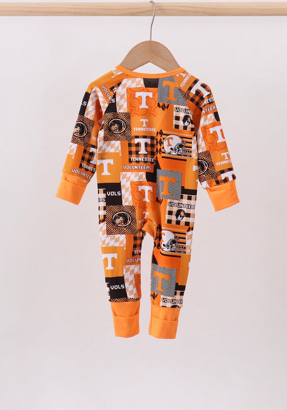 Checkered Tennessee Bamboo Romper