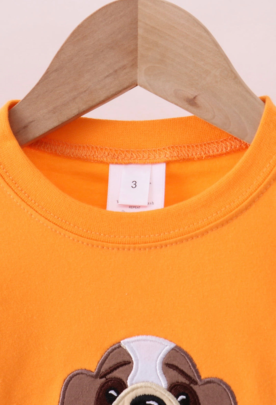 Orange Tennessee Applique Top