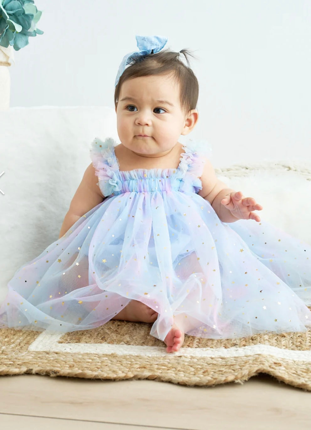 Blue Star Tulle Dress