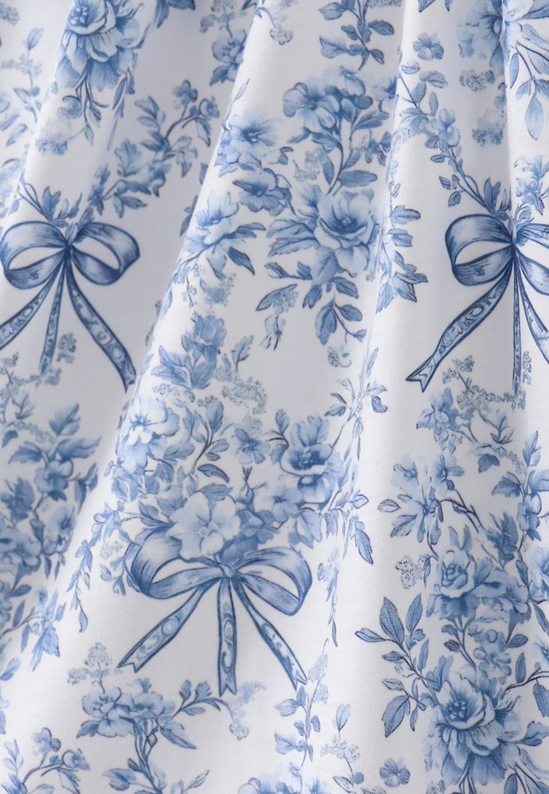 Blue Cross Smocked Dress