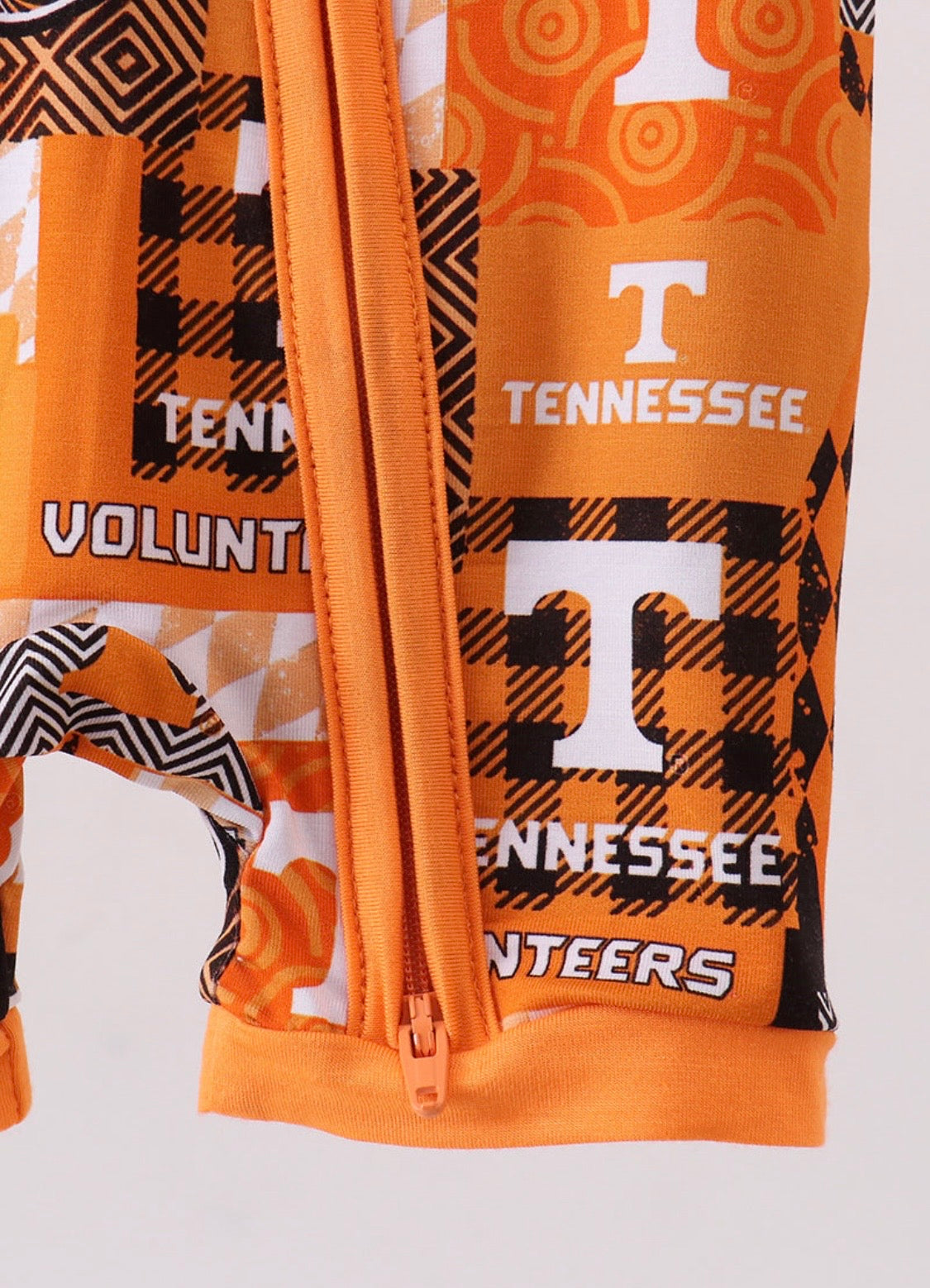 Orange Bamboo VOLS Romper