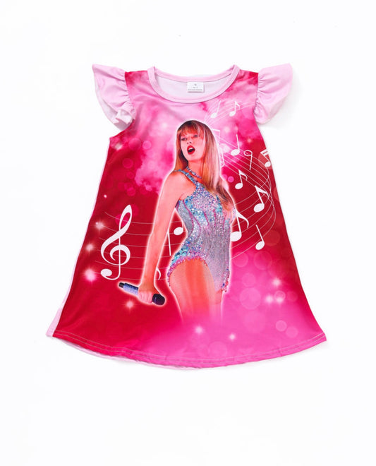 Pink Taylor Swift Nightgown