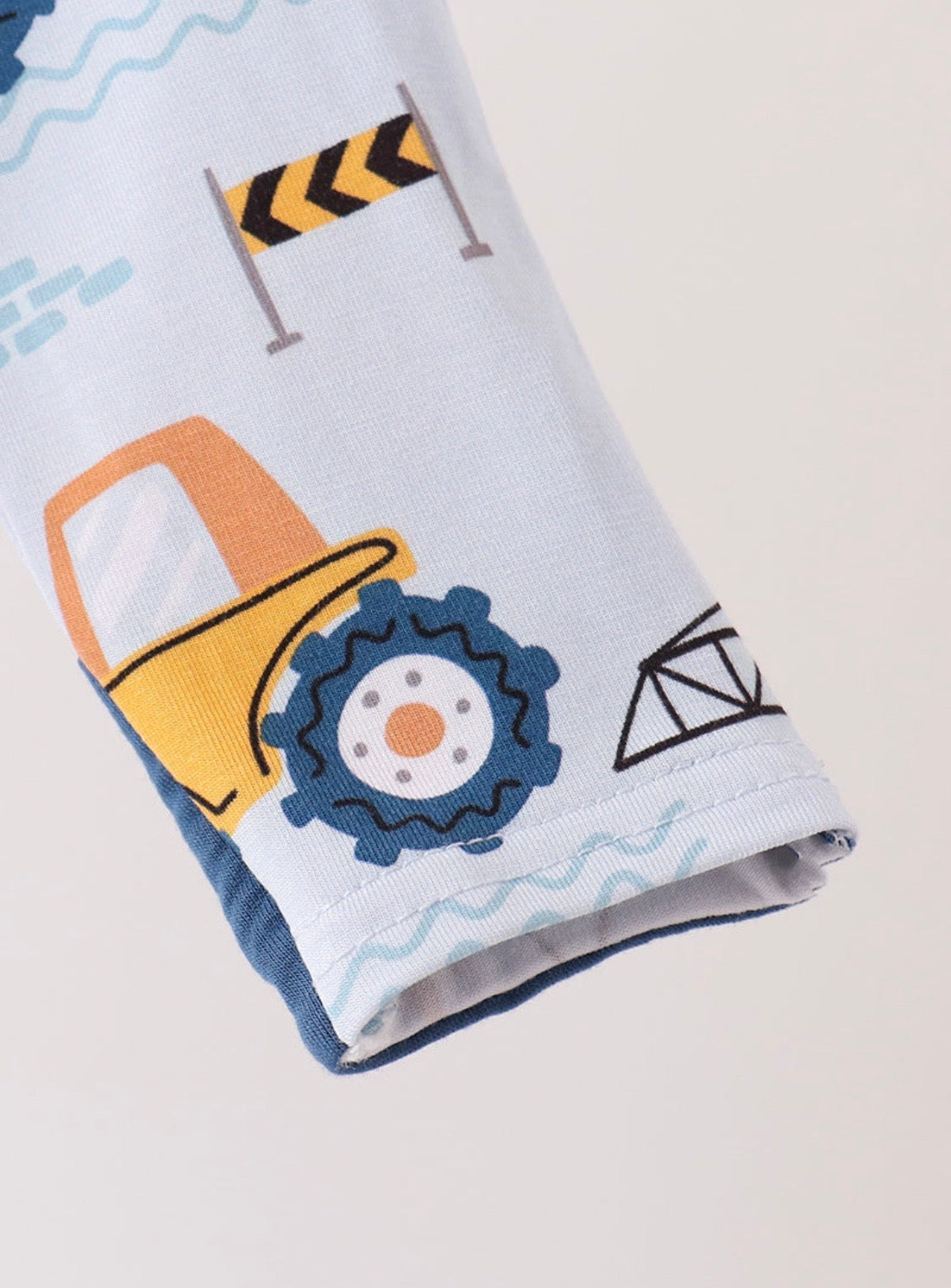 Little Construction Crew Bamboo Zip Romper 🚜💙🚧