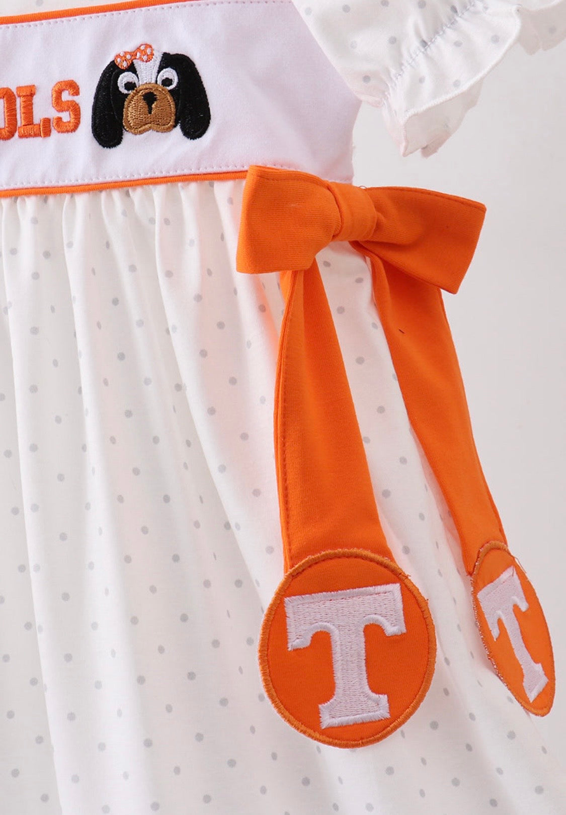 Tennessee GO VOLS Embroidery Dress