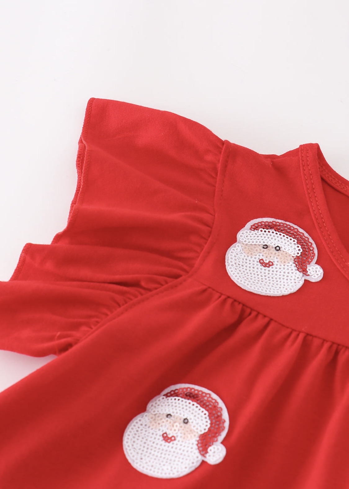 Red Santa Sequin Dress