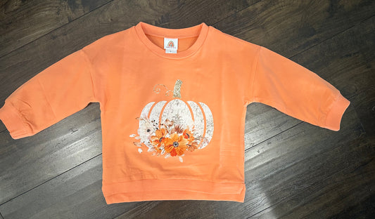 Orange Pumpkin Sweatshirt