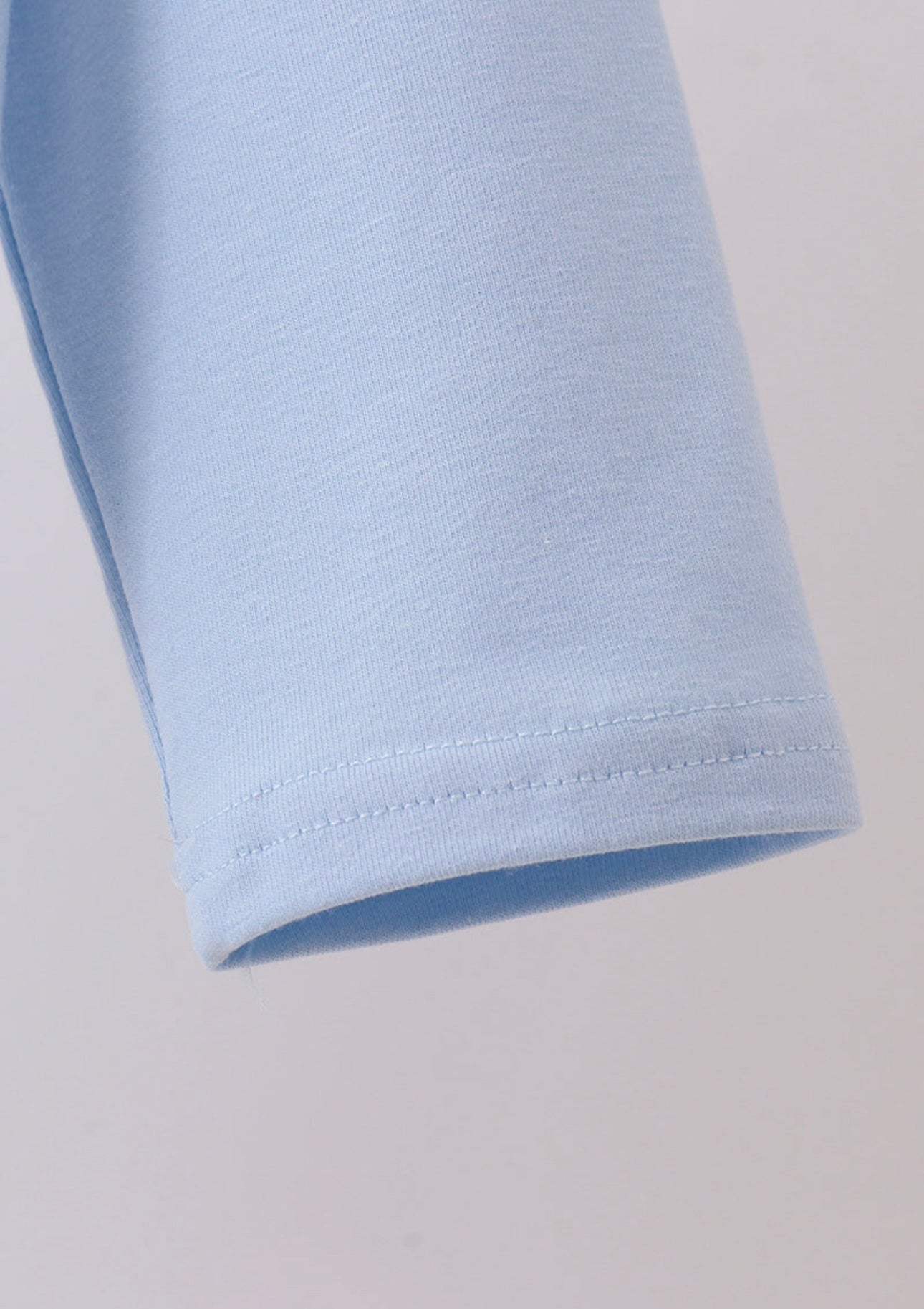 Blue Nativity Embroidery Top