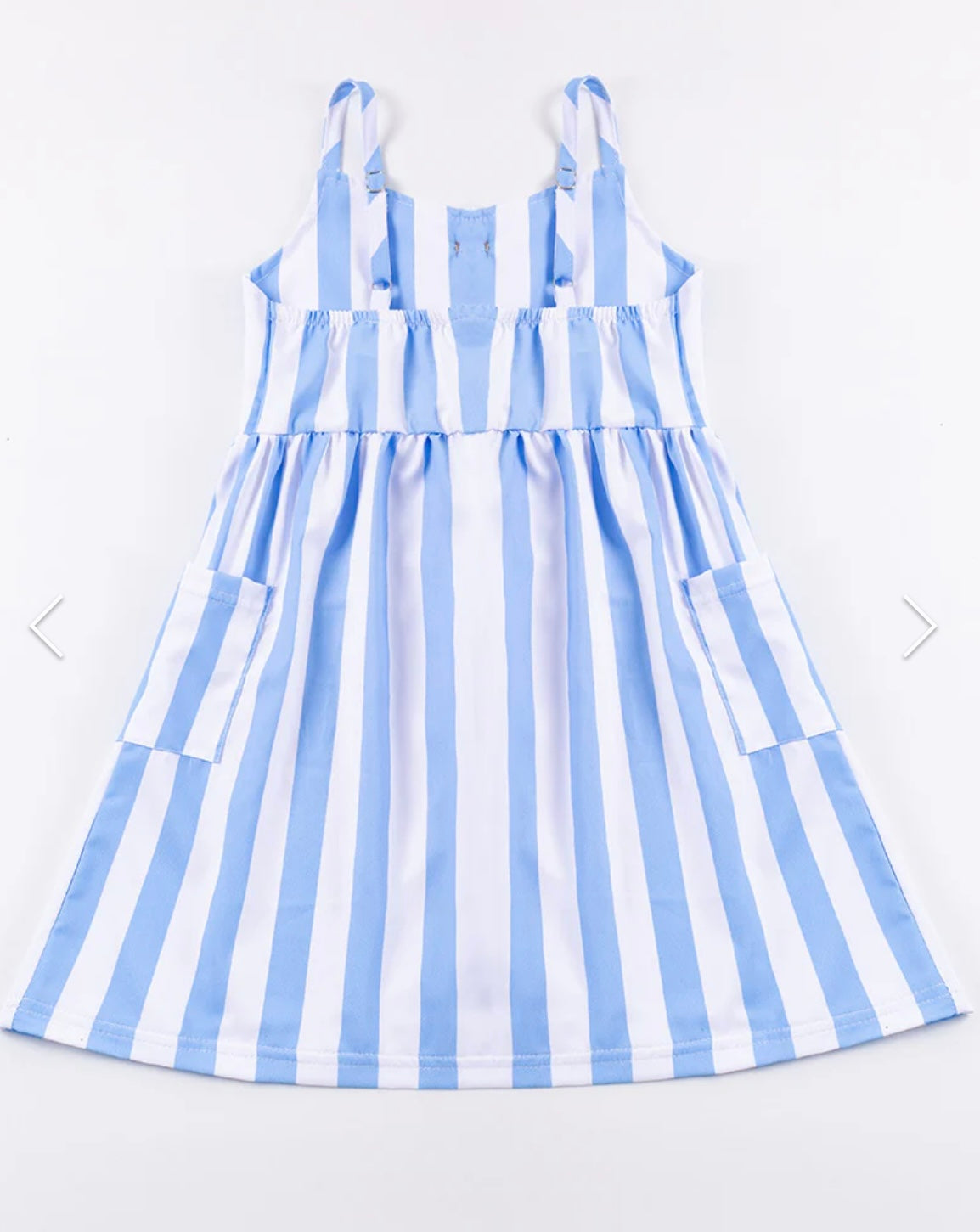 Blue Stripe Mommy & Me Dress