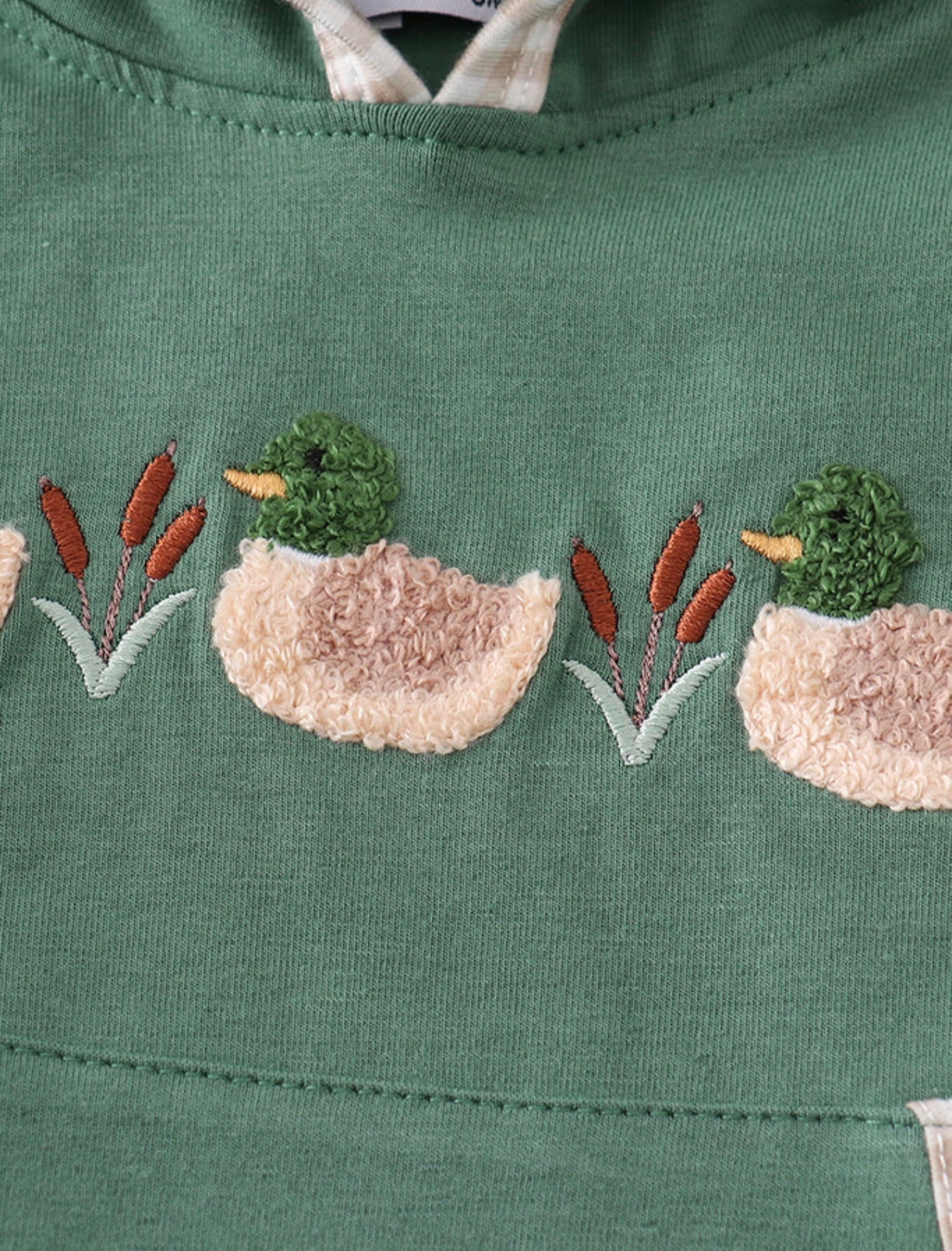 Duck French Knot Hoodie Bubble