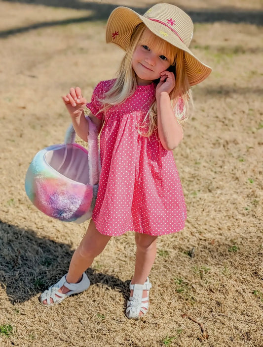 Pink Polka Dot Gwen Dress