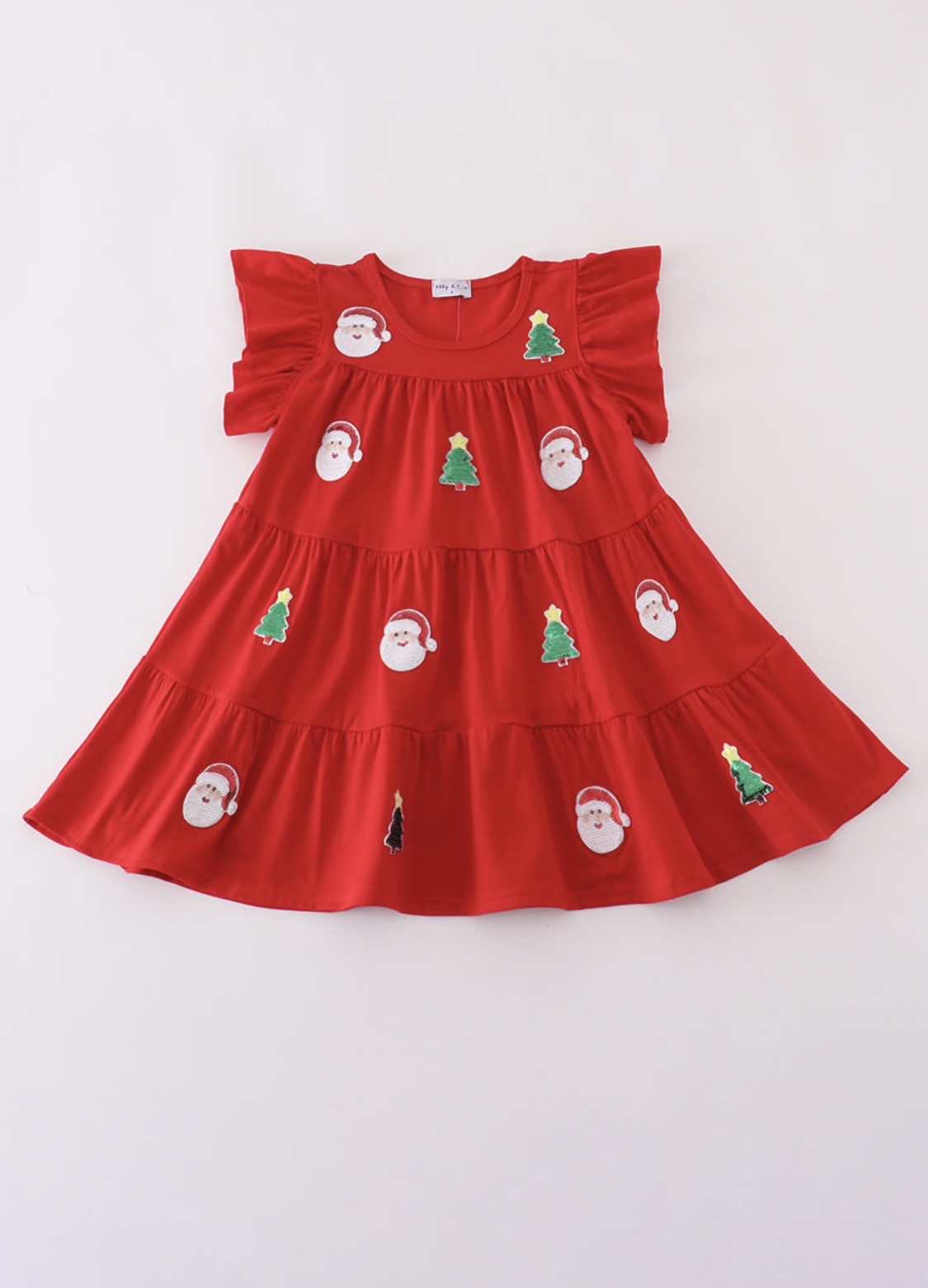Red Santa Sequin Dress