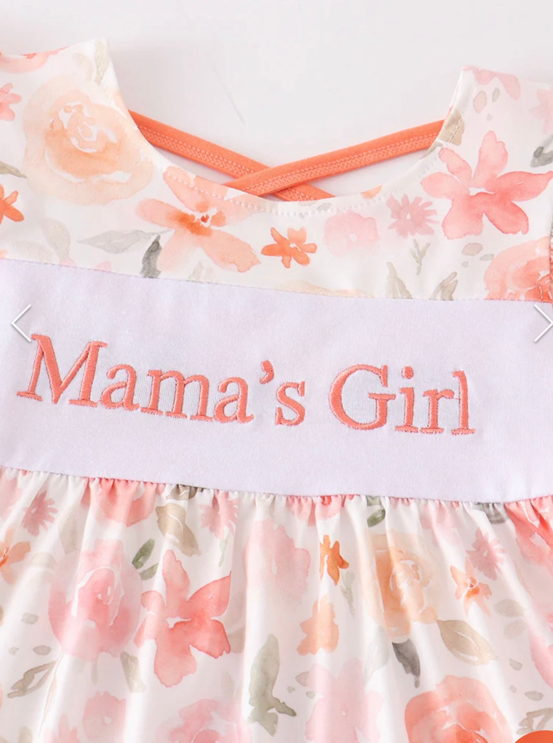 Orange Mama's Girl Set