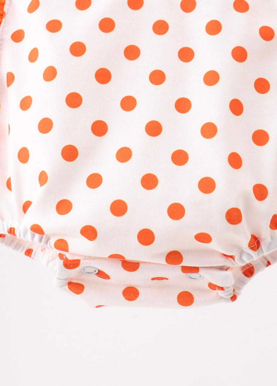 Orange Tennessee Dot Applique