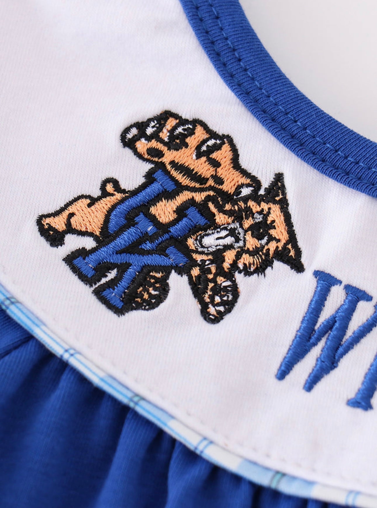 UK Wildcats Embroidery Ruffle Set