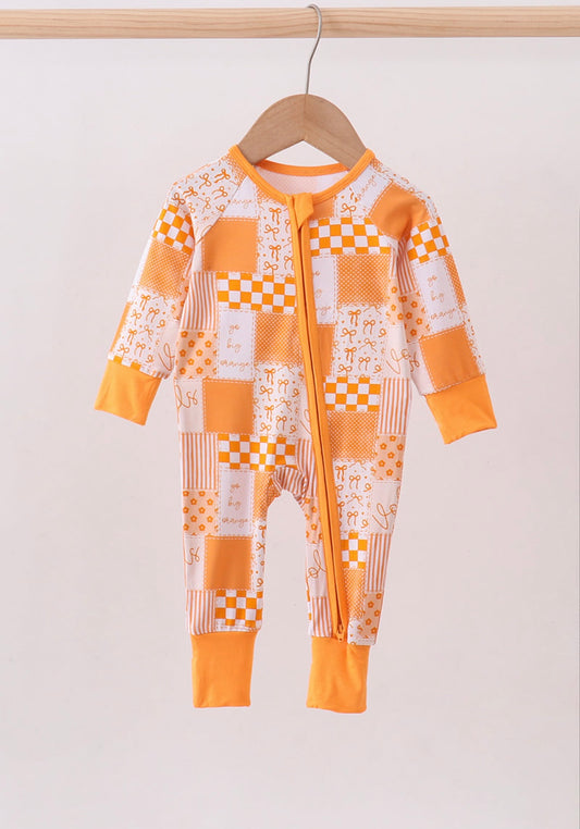Tennessee Patchwork Bamboo Romper