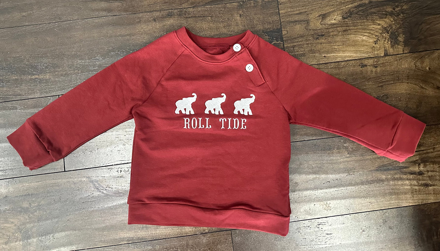 Alabama Embroidered Pullover