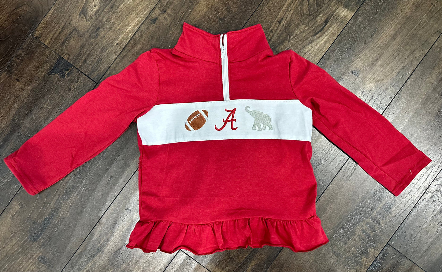 Alabama Embroidery Girl Pullover