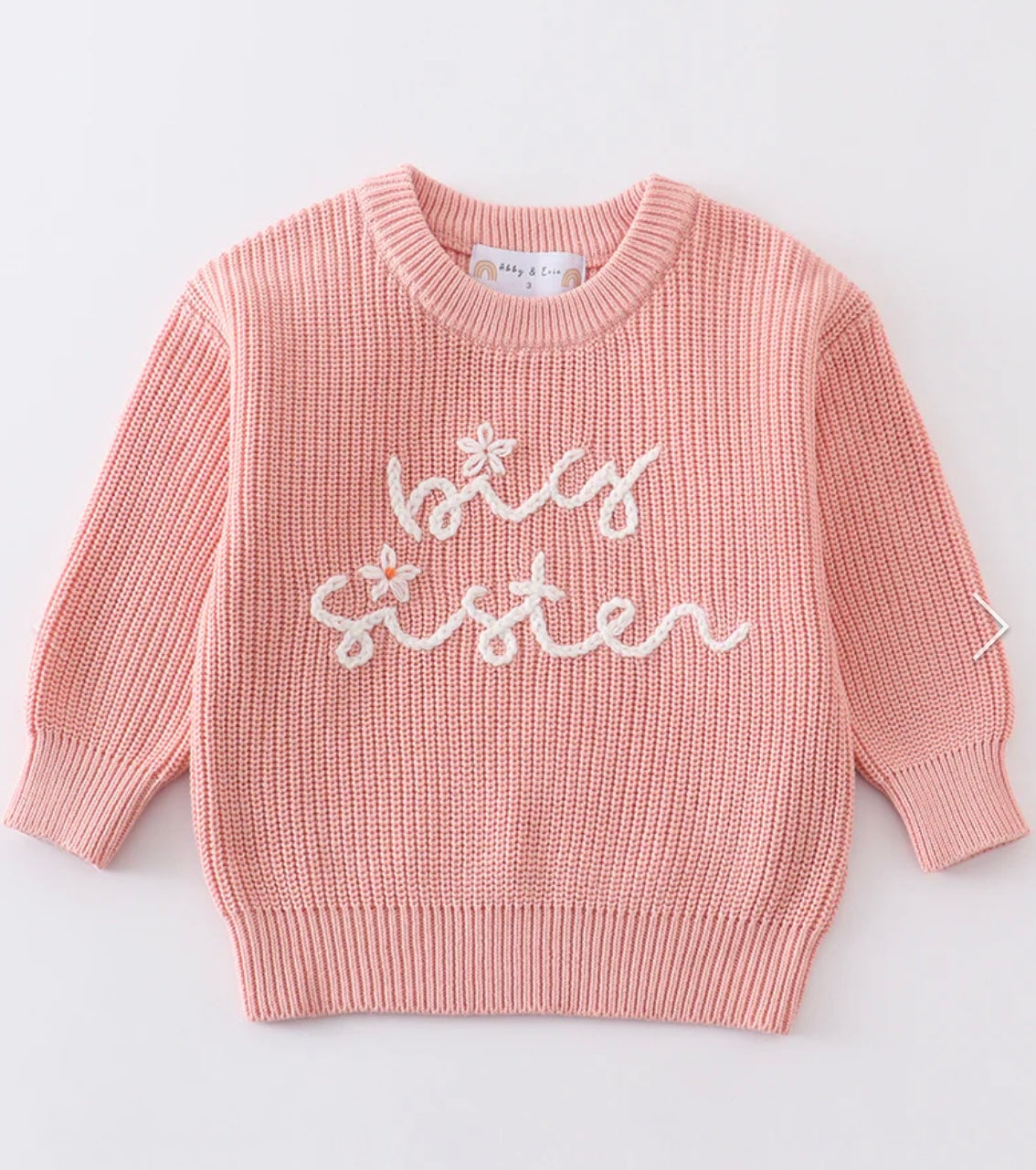 Big Sister Embroidered Sweater