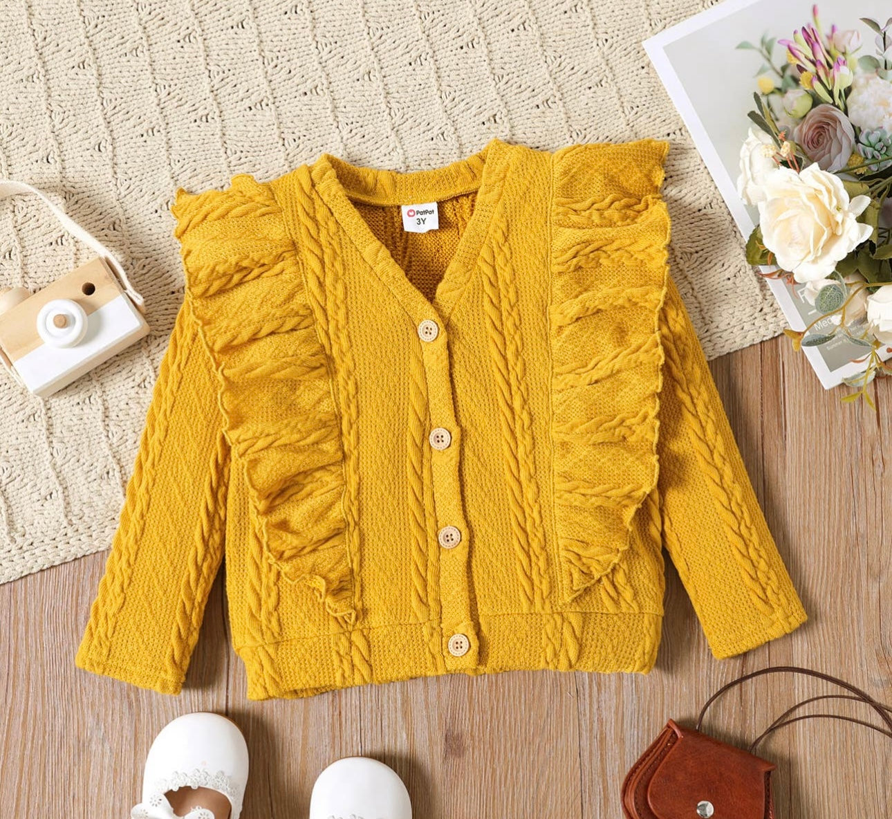 Toddler Long Sleeve Cardigan