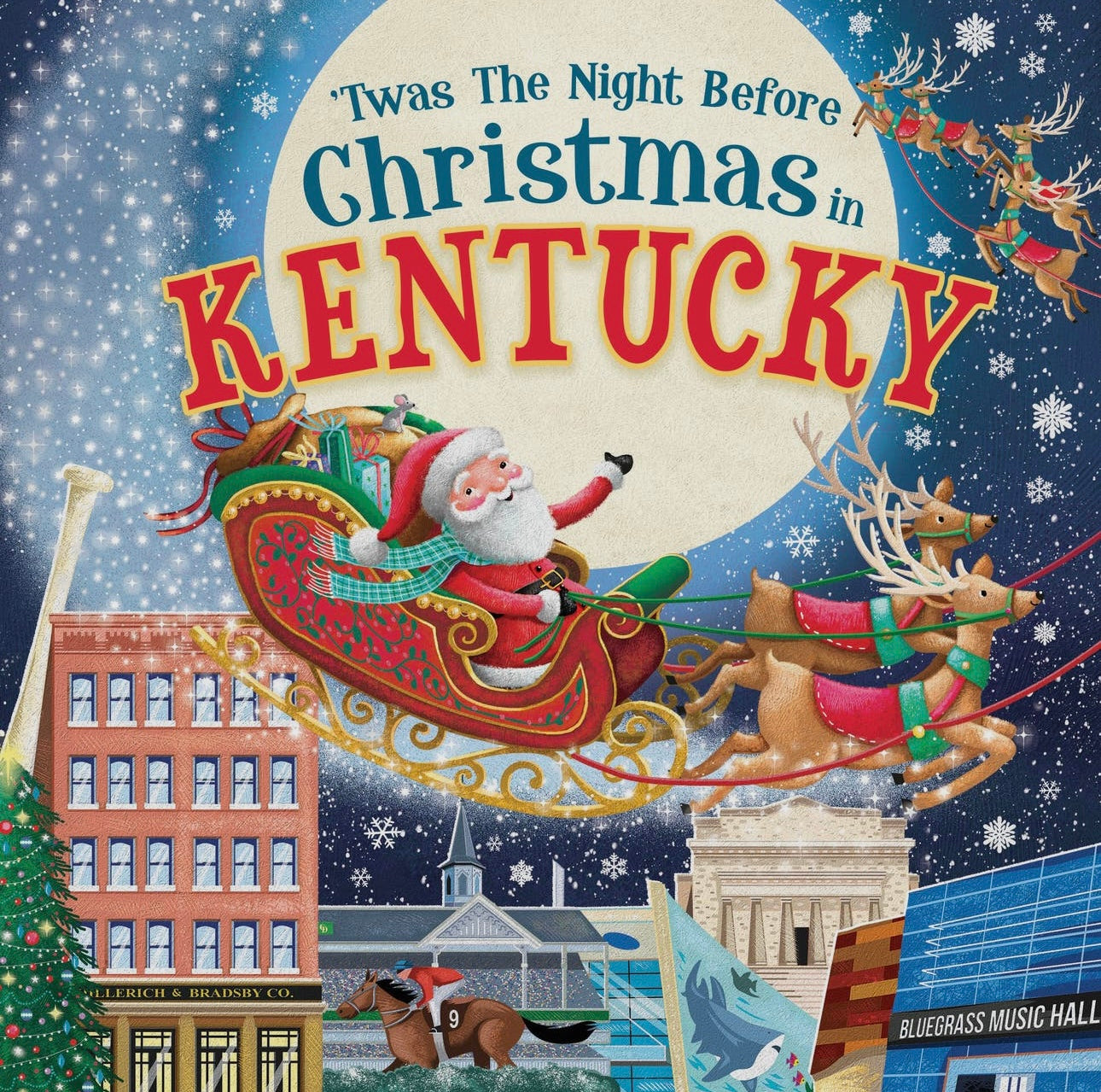 'Twas the night before Christmas in Kentucky book