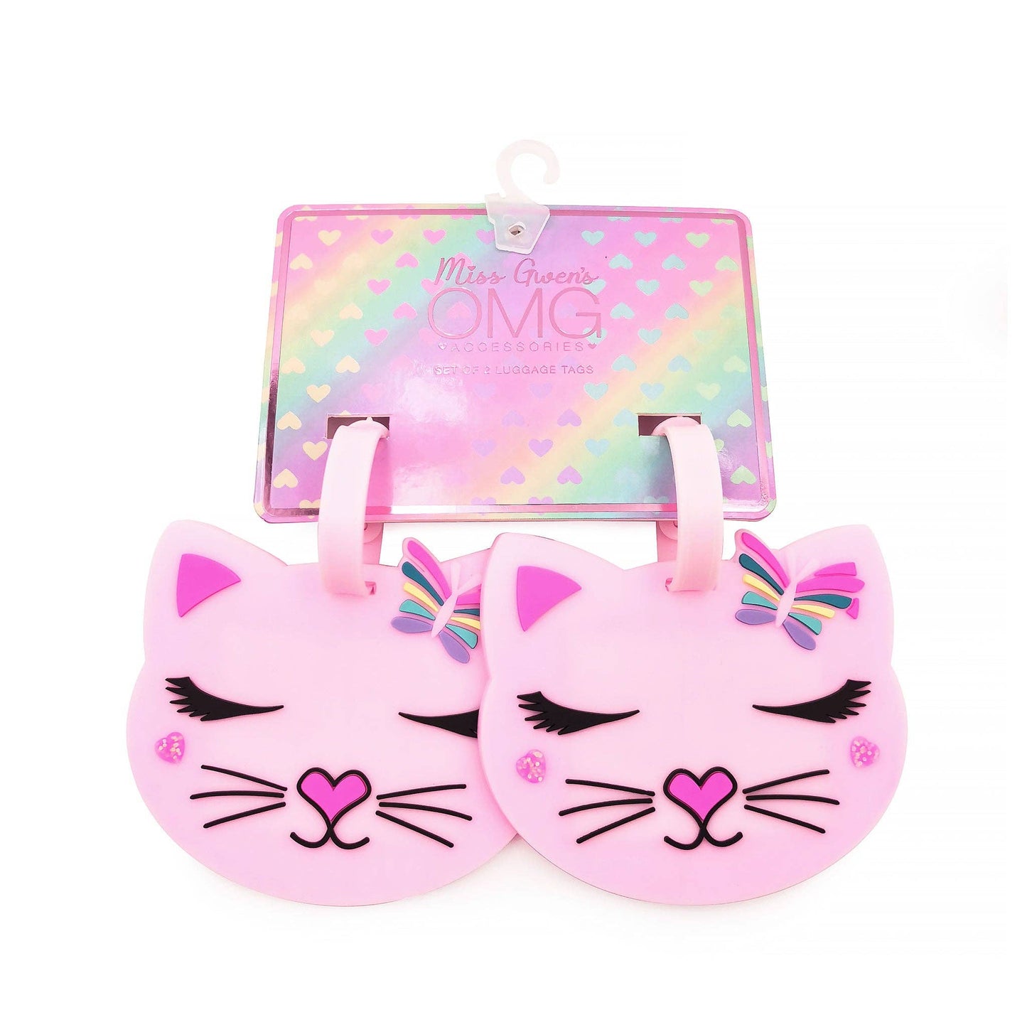 Miss Bella the Kitty Luggage Tag 2 Piece Set