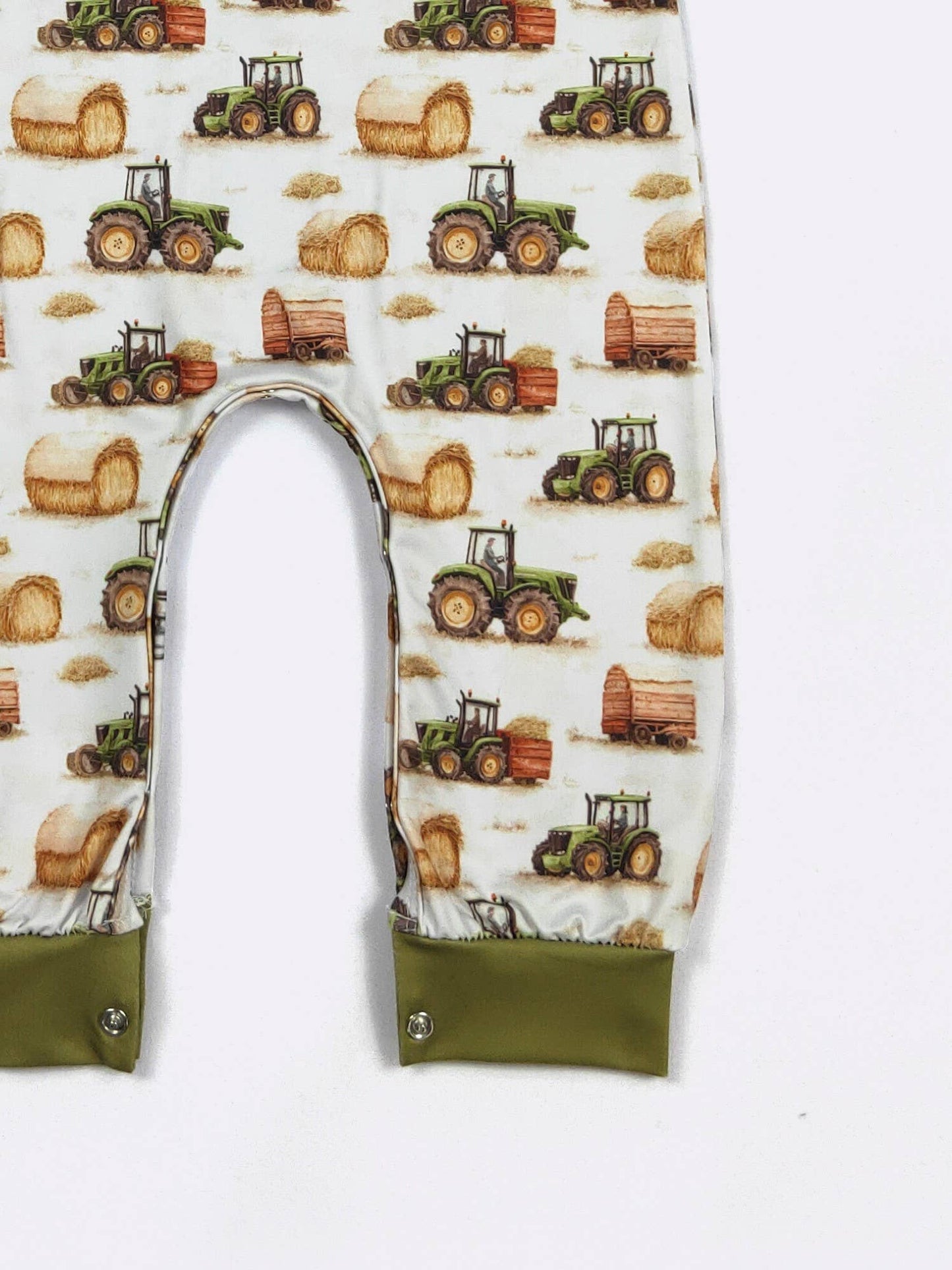 Hay Bale Boy Romper