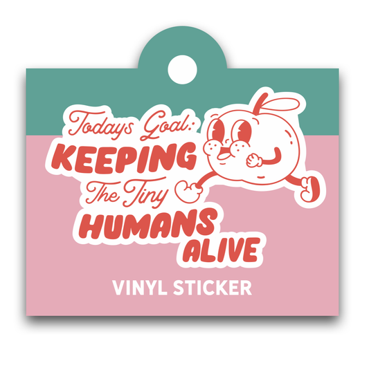 Tiny Humans Sticker