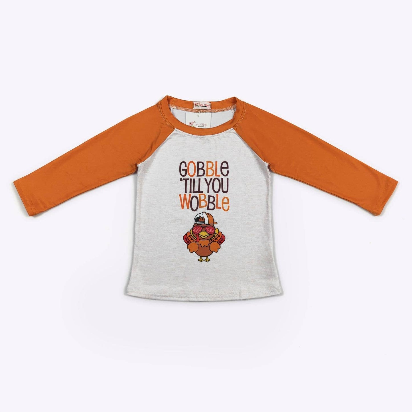 Gobble Wobble Boy Raglan