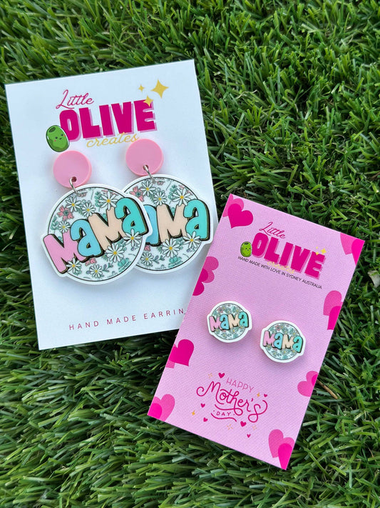 Chic Mama Mother's Day Earrings: Studs & Dangles