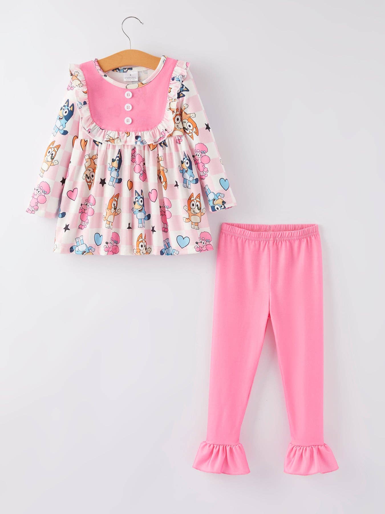 Pink Bluey Print Set