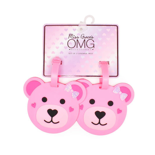 Miss Winny the Teddy Luggage Tag 2 Piece Set